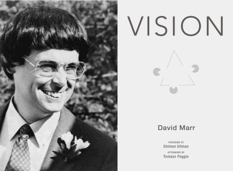 马尔与《视觉》一书。网络截图