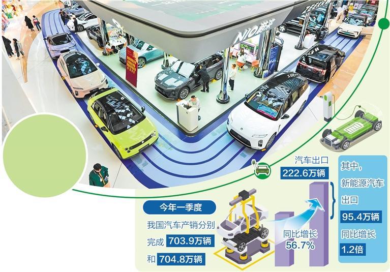 图为市民在北京市朝阳区的一家商场内了解新能源汽车。 新华社记者 鞠焕宗摄